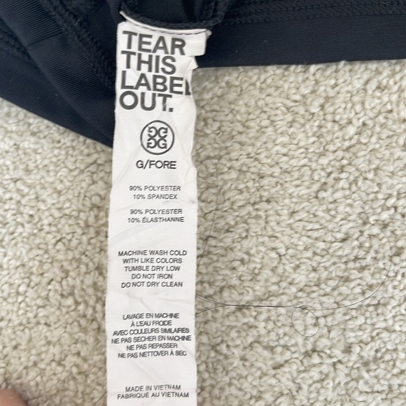 Men’s G/fore 1/4 zip- size Medium - Picture 4 of 4